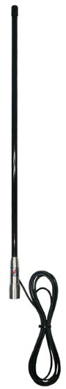 AM/FM radio receive marine fold down antenna, black, receive only – 900mm